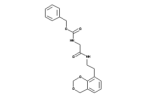 N-[2-[2-(4H-1,3-benzodioxin-8-yl)ethylamino]-2-keto-ethyl]carbamic Acid Benzyl Ester