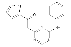 2-(4-anilino-s-triazin-2-yl)-1-(1H-pyrrol-2-yl)ethanone