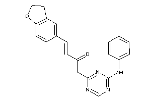 1-(4-anilino-s-triazin-2-yl)-4-coumaran-5-yl-but-3-en-2-one