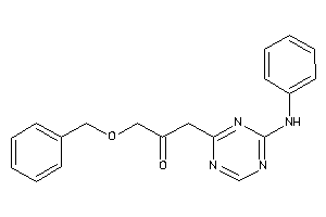 1-(4-anilino-s-triazin-2-yl)-3-benzoxy-acetone