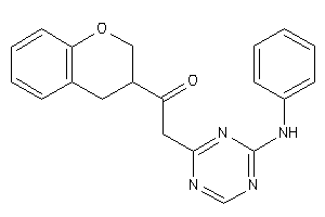 2-(4-anilino-s-triazin-2-yl)-1-chroman-3-yl-ethanone