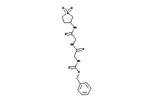 N-[2-[[2-[(1,1-diketothiolan-3-yl)amino]-2-keto-ethyl]amino]-2-keto-ethyl]carbamic Acid Benzyl Ester