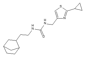 1-[(2-cyclopropylthiazol-4-yl)methyl]-3-[2-(2-norbornyl)ethyl]urea