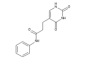 3-(2,4-diketo-1H-pyrimidin-5-yl)-N-phenyl-propionamide