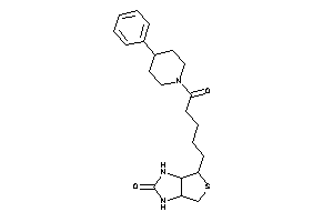 6-[5-keto-5-(4-phenylpiperidino)pentyl]-1,3,3a,4,6,6a-hexahydrothieno[3,4-d]imidazol-2-one