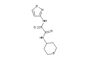 N'-isoxazol-3-yl-N-tetrahydrothiopyran-4-yl-oxamide