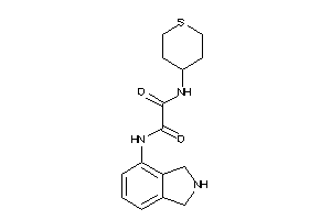 N'-isoindolin-4-yl-N-tetrahydrothiopyran-4-yl-oxamide