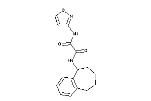 N'-isoxazol-3-yl-N-(6,7,8,9-tetrahydro-5H-benzocyclohepten-9-yl)oxamide