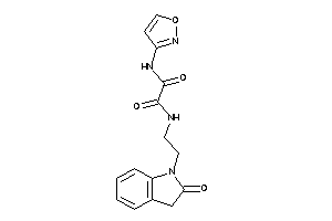 N'-isoxazol-3-yl-N-[2-(2-ketoindolin-1-yl)ethyl]oxamide