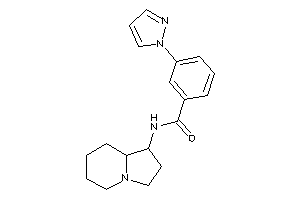 N-indolizidin-1-yl-3-pyrazol-1-yl-benzamide