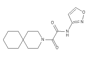 2-(3-azaspiro[5.5]undecan-3-yl)-N-isoxazol-3-yl-2-keto-acetamide