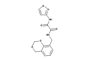 N-(4H-1,3-benzodioxin-8-ylmethyl)-N'-isoxazol-3-yl-oxamide