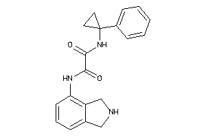 N-isoindolin-4-yl-N'-(1-phenylcyclopropyl)oxamide