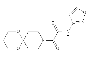 2-(7,11-dioxa-3-azaspiro[5.5]undecan-3-yl)-N-isoxazol-3-yl-2-keto-acetamide