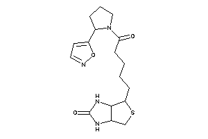 6-[5-(2-isoxazol-5-ylpyrrolidino)-5-keto-pentyl]-1,3,3a,4,6,6a-hexahydrothieno[3,4-d]imidazol-2-one