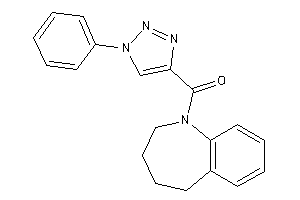 (1-phenyltriazol-4-yl)-(2,3,4,5-tetrahydro-1-benzazepin-1-yl)methanone