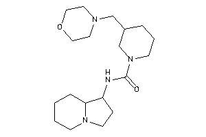 N-indolizidin-1-yl-3-(morpholinomethyl)piperidine-1-carboxamide