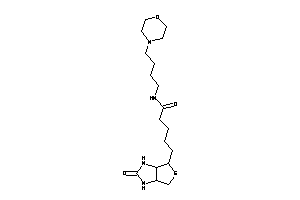 5-(2-keto-1,3,3a,4,6,6a-hexahydrothieno[3,4-d]imidazol-4-yl)-N-(4-morpholinobutyl)valeramide