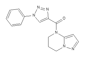 6,7-dihydro-5H-pyrazolo[1,5-a]pyrimidin-4-yl-(1-phenyltriazol-4-yl)methanone