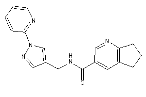 N-[[1-(2-pyridyl)pyrazol-4-yl]methyl]-1-pyrindan-3-carboxamide