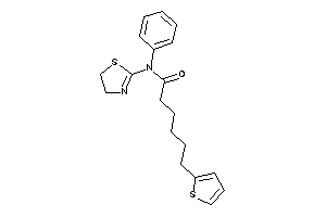 N-phenyl-N-(2-thiazolin-2-yl)-6-(2-thienyl)hexanamide