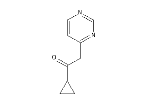 1-cyclopropyl-2-(4-pyrimidyl)ethanone