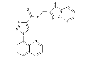 1-(8-quinolyl)triazole-4-carboxylic Acid 1H-imidazo[4,5-b]pyridin-2-ylmethyl Ester