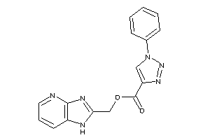 Image of 1-phenyltriazole-4-carboxylic Acid 1H-imidazo[4,5-b]pyridin-2-ylmethyl Ester