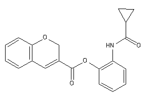 2H-chromene-3-carboxylic Acid [2-(cyclopropanecarbonylamino)phenyl] Ester