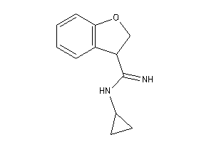 N-cyclopropylcoumaran-3-carboxamidine