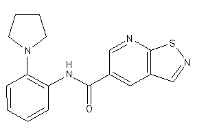 N-(2-pyrrolidinophenyl)isothiazolo[5,4-b]pyridine-5-carboxamide