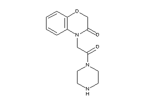 4-(2-keto-2-piperazino-ethyl)-1,4-benzoxazin-3-one