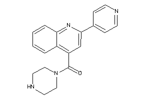 Piperazino-[2-(4-pyridyl)-4-quinolyl]methanone