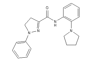 1-phenyl-N-(2-pyrrolidinophenyl)-2-pyrazoline-3-carboxamide