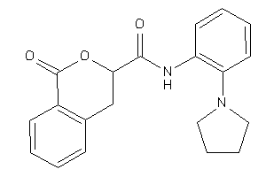 1-keto-N-(2-pyrrolidinophenyl)isochroman-3-carboxamide