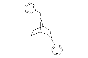 8-benzyl-3-phenyl-8-azabicyclo[3.2.1]octane