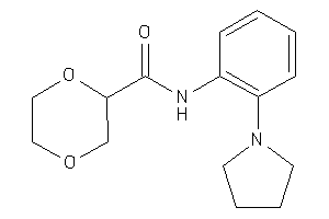 N-(2-pyrrolidinophenyl)-1,4-dioxane-2-carboxamide