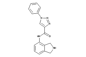 N-isoindolin-4-yl-1-phenyl-triazole-4-carboxamide