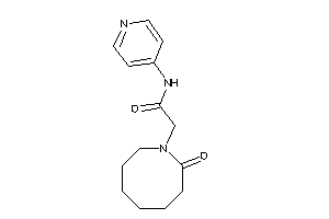 2-(2-ketoazocan-1-yl)-N-(4-pyridyl)acetamide