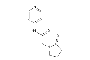 2-(2-ketopyrrolidino)-N-(4-pyridyl)acetamide