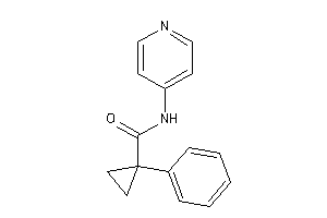 1-phenyl-N-(4-pyridyl)cyclopropanecarboxamide