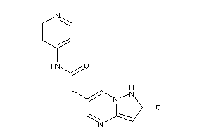 2-(2-keto-1H-pyrazolo[1,5-a]pyrimidin-6-yl)-N-(4-pyridyl)acetamide