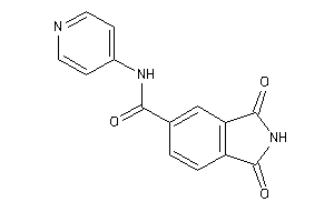 1,3-diketo-N-(4-pyridyl)isoindoline-5-carboxamide