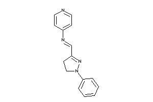 (1-phenyl-2-pyrazolin-3-yl)methylene-(4-pyridyl)amine