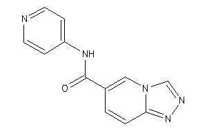 N-(4-pyridyl)-[1,2,4]triazolo[4,3-a]pyridine-6-carboxamide