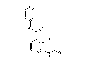 3-keto-N-(4-pyridyl)-4H-1,4-benzoxazine-8-carboxamide