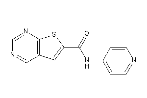 N-(4-pyridyl)thieno[2,3-d]pyrimidine-6-carboxamide