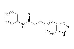 Image of 3-(1H-pyrazolo[3,4-b]pyridin-5-yl)-N-(4-pyridyl)propionamide