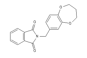 2-(3,4-dihydro-2H-1,5-benzodioxepin-7-ylmethyl)isoindoline-1,3-quinone