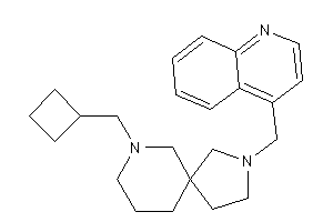 9-(cyclobutylmethyl)-2-(4-quinolylmethyl)-2,9-diazaspiro[4.5]decane